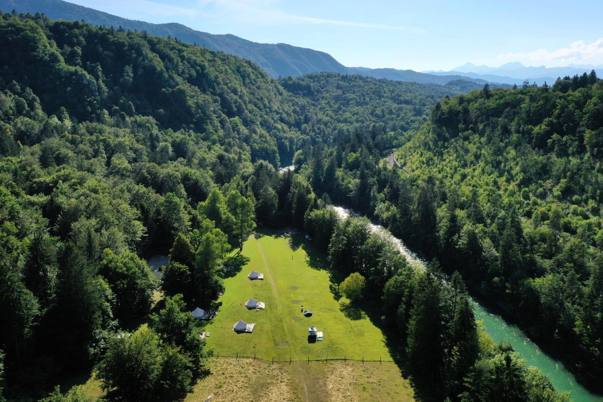 Eco River Camp - Pitches Radovljica Esterno foto
