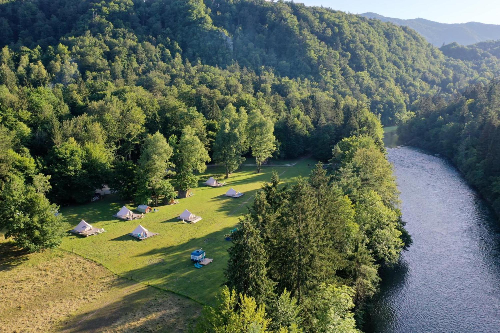 Eco River Camp - Pitches Radovljica Esterno foto
