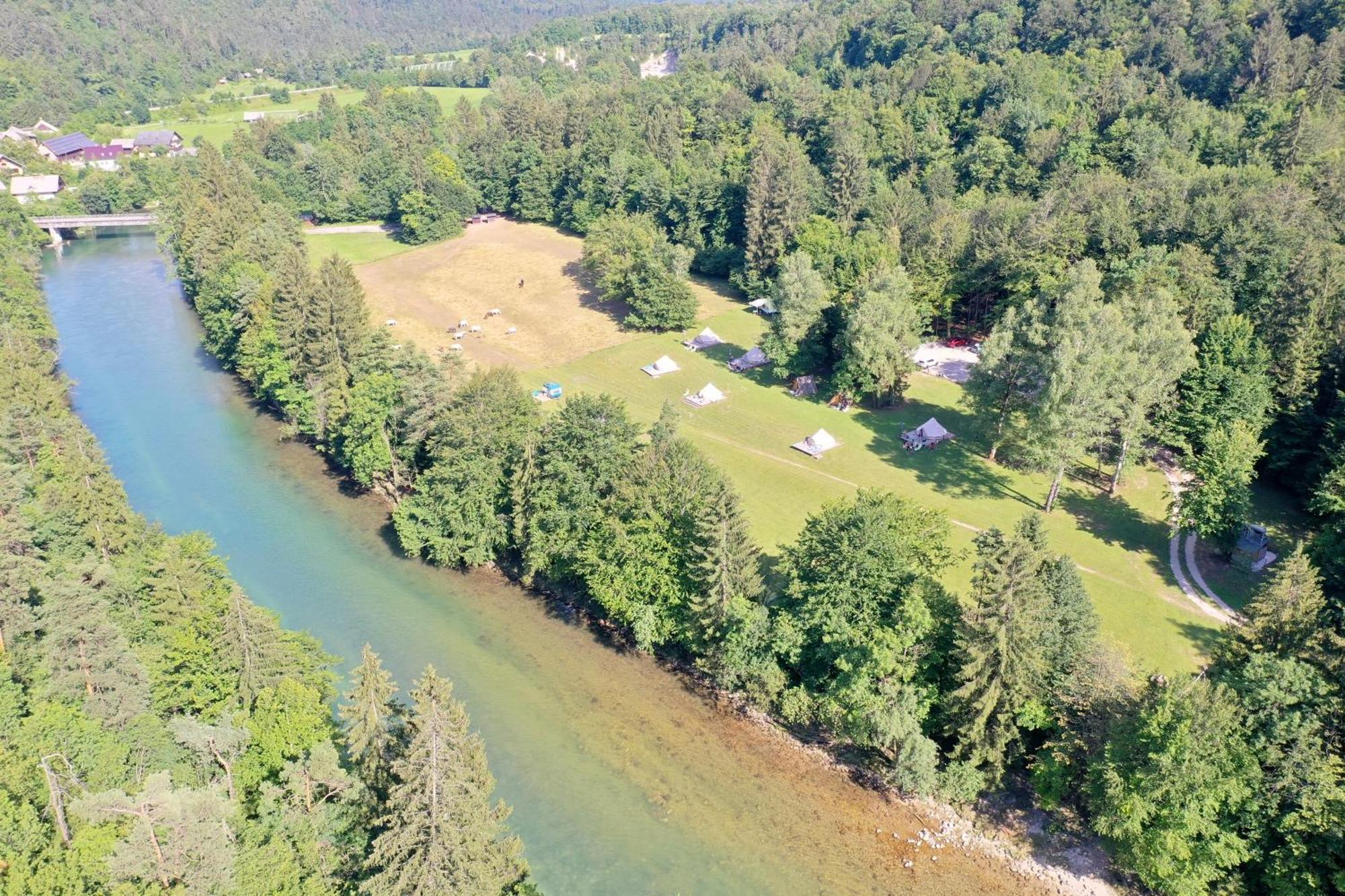 Eco River Camp - Pitches Radovljica Esterno foto