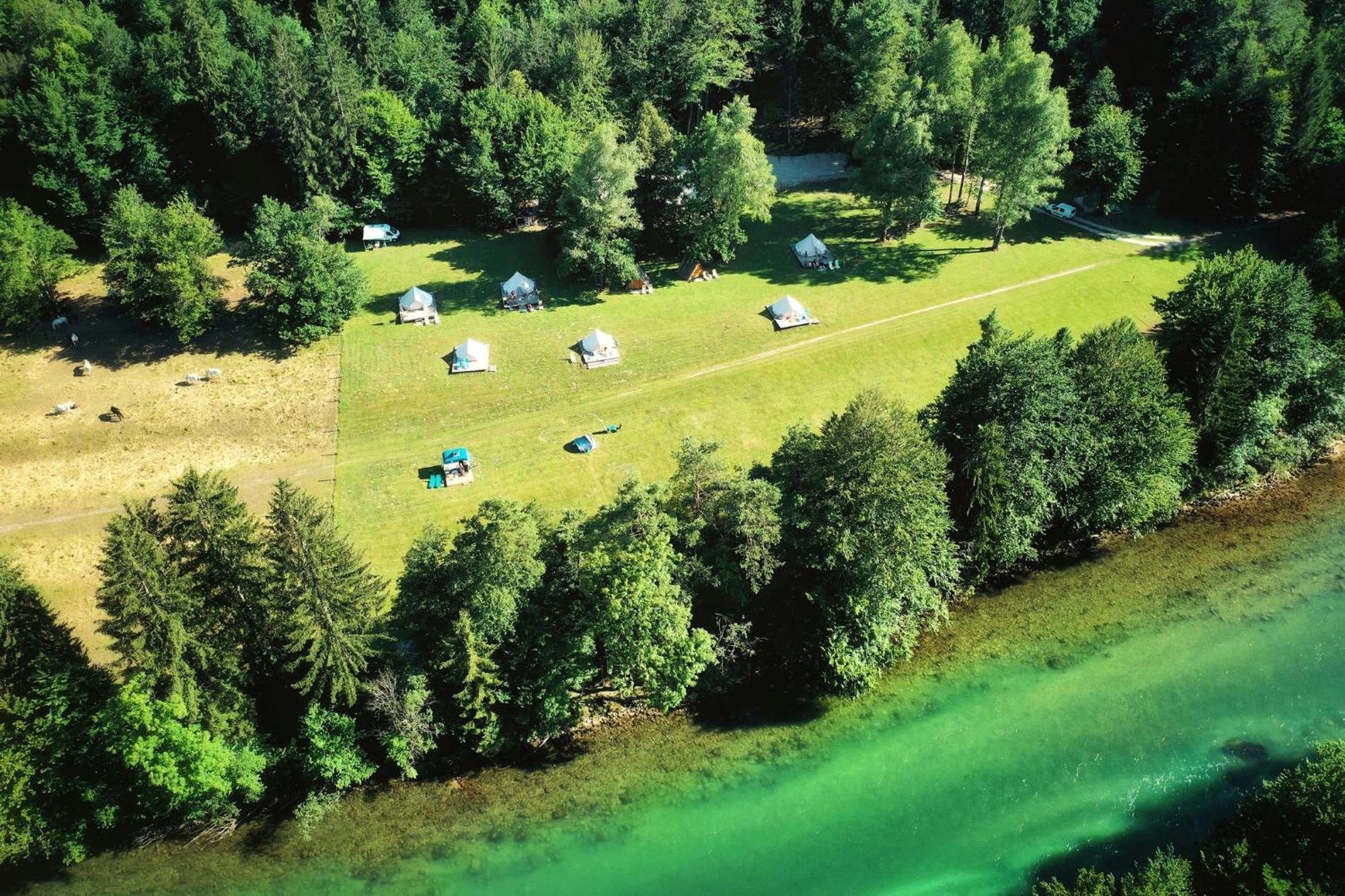 Eco River Camp - Pitches Radovljica Esterno foto